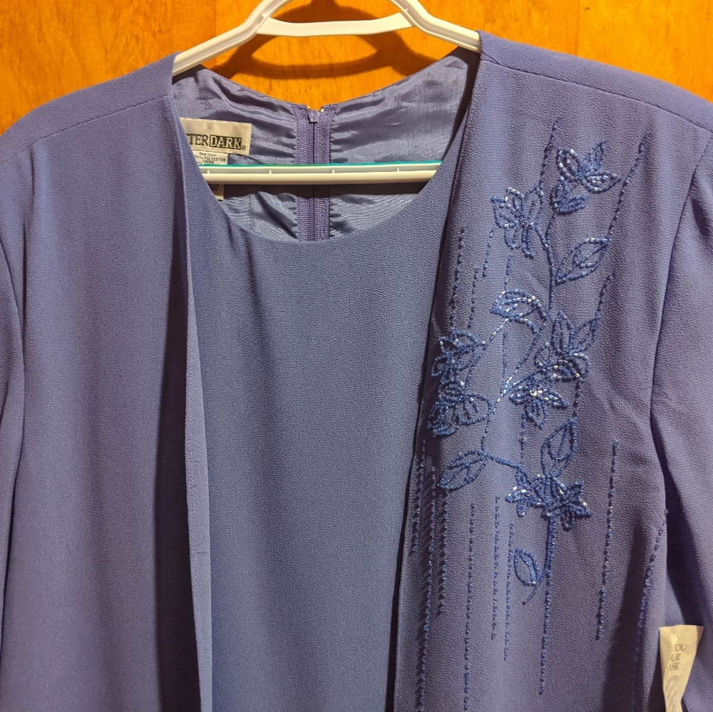 Wowsers full length dress with beadwork